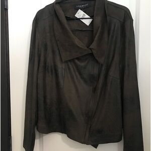Lane Bryant Jacket 
Brown/Black textured jacket